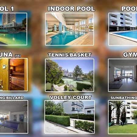 Sea View Apartment - 3 Swimming Pool & Fitness Albufeira Exterior photo